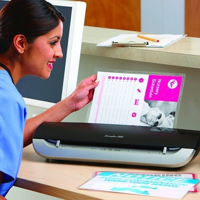 impresoras y scanners - PLASTIFICADORA PROFESIONAL GBC FUSION 3100L PLASTIFICA LAMINAS ,3 5,7 1