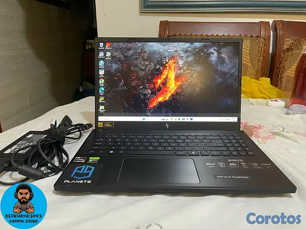 computadoras y laptops - Laptop ACER Nitro ANV15 Ryzen 5 7535H, RTX 4050, 1 6
