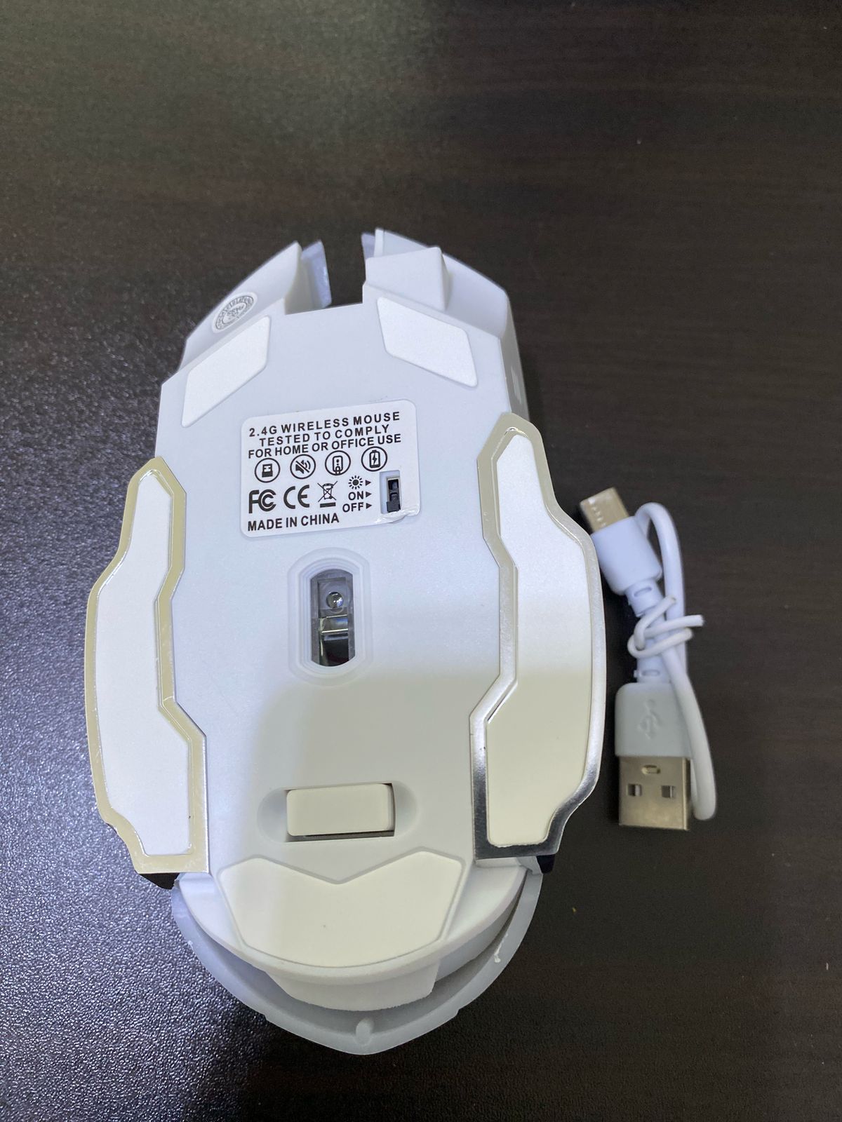 computadoras y laptops - MOUSE GAMING RECARGABLE RGB 4