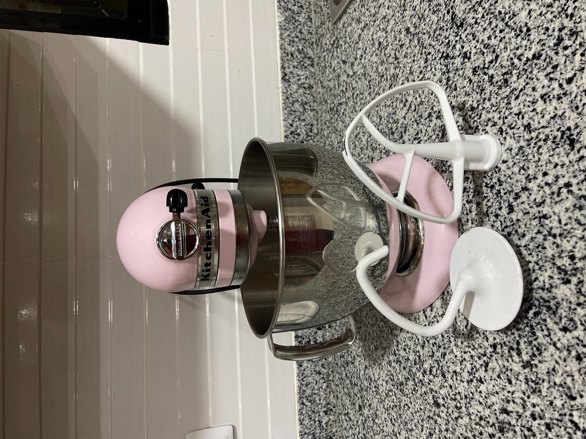 electrodomesticos - Batidora kitchenaid rosada  como nueva 