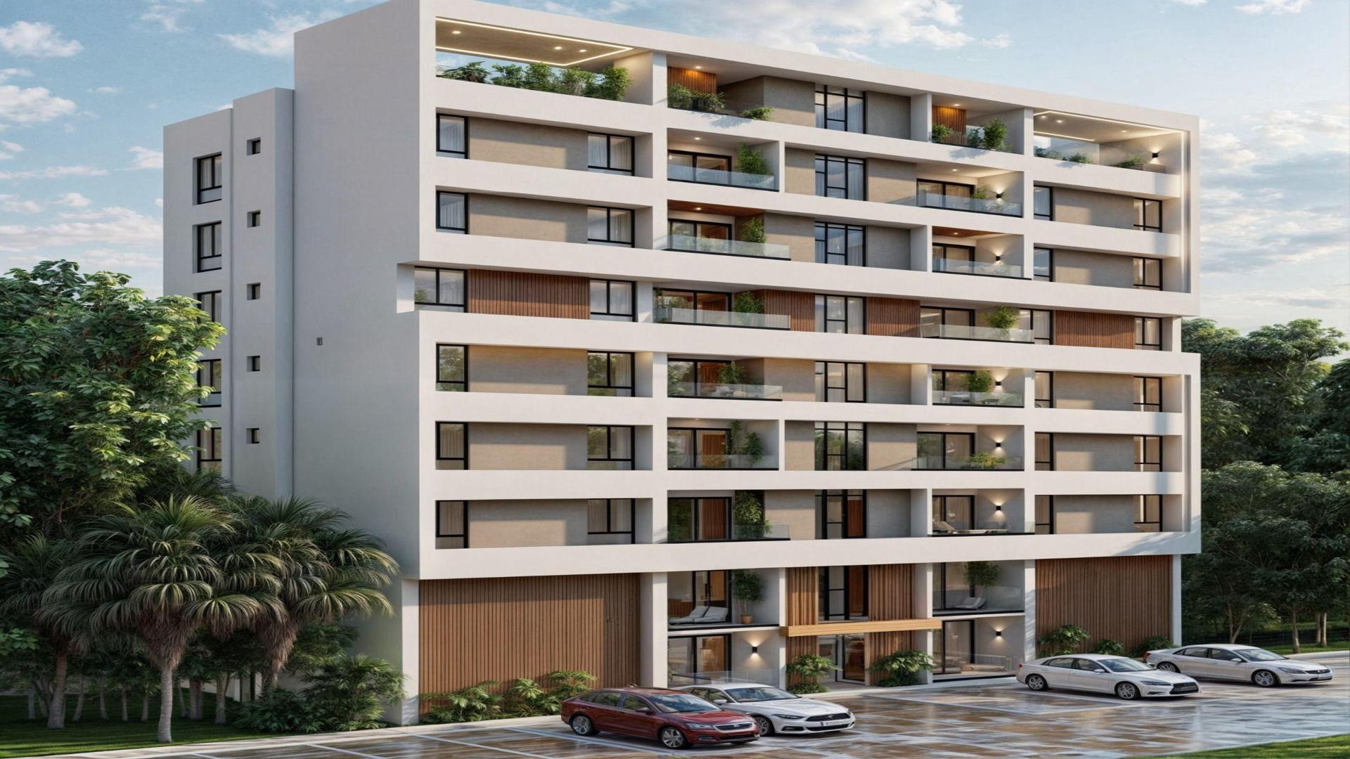 apartamentos - Residencial Las Palmas – Apartamentos de 114 m², Santiago 1