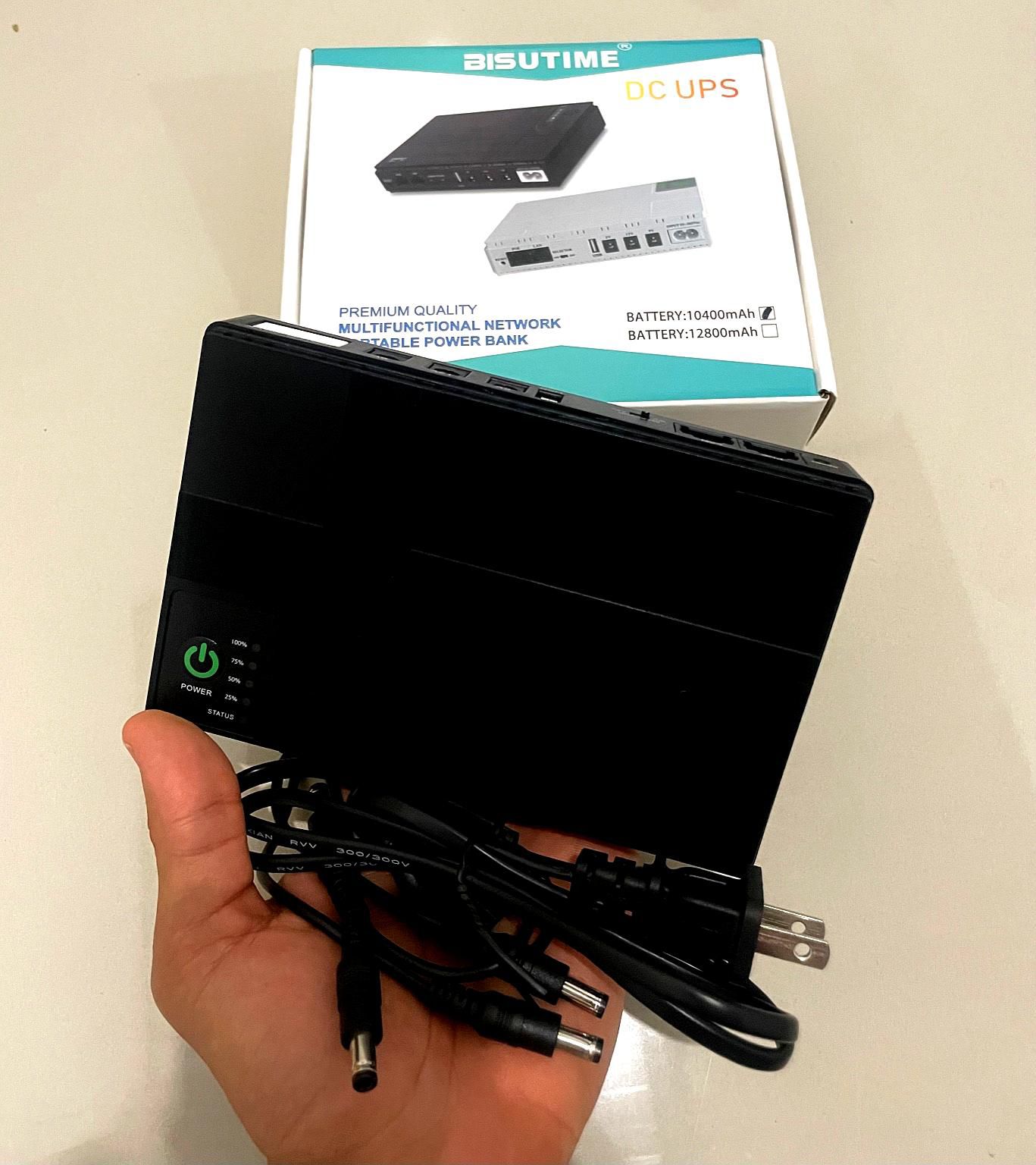otros electronicos - minis ups para wifi  y cargar dispositivos  0