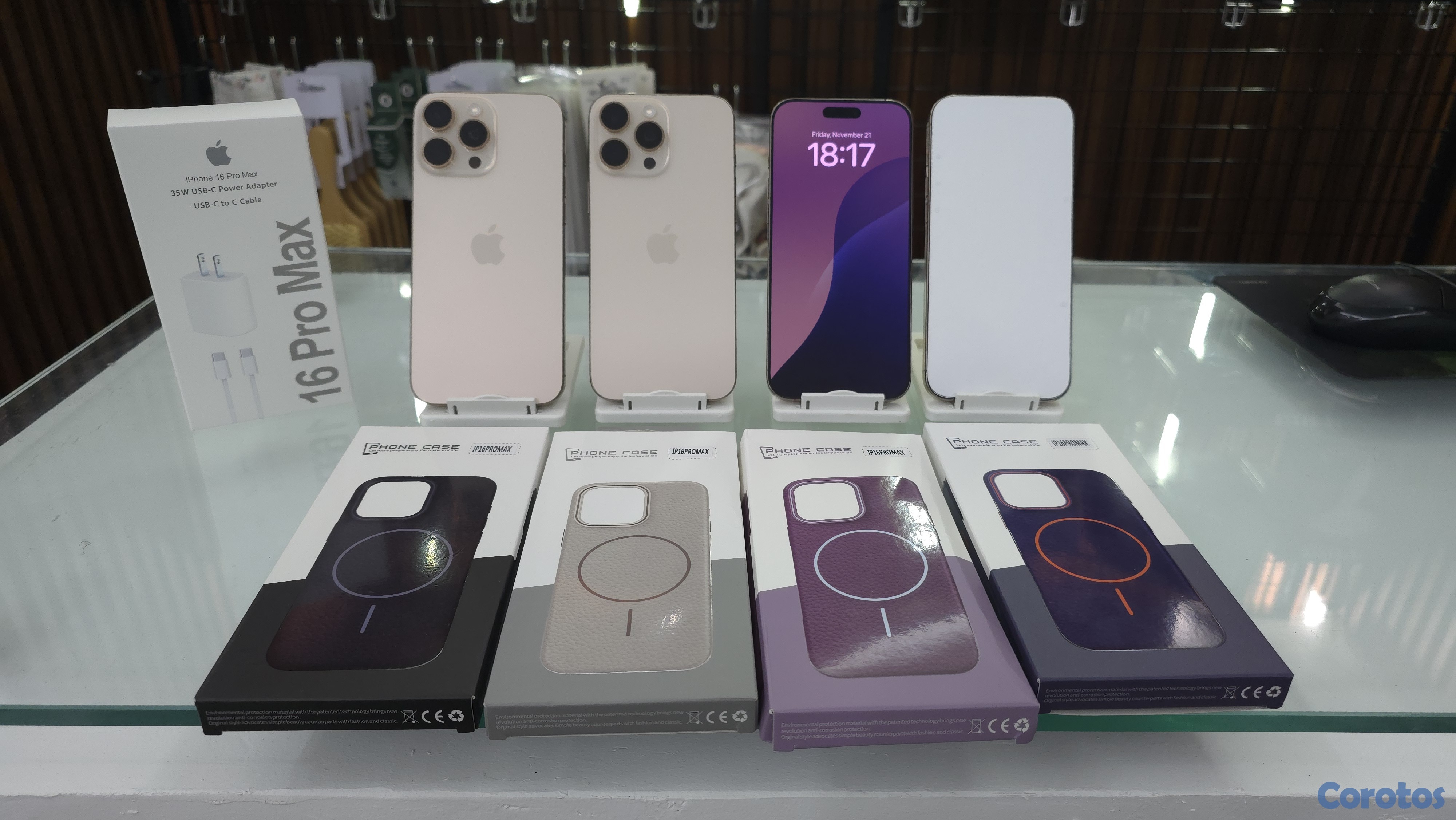 celulares y tabletas - iPhone 16 Pro Max 256GB Desert factory Clean Full 1