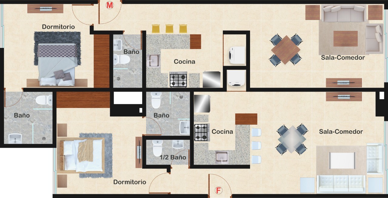 apartamentos - Proyecto de apartamentos en Bella Vista 9