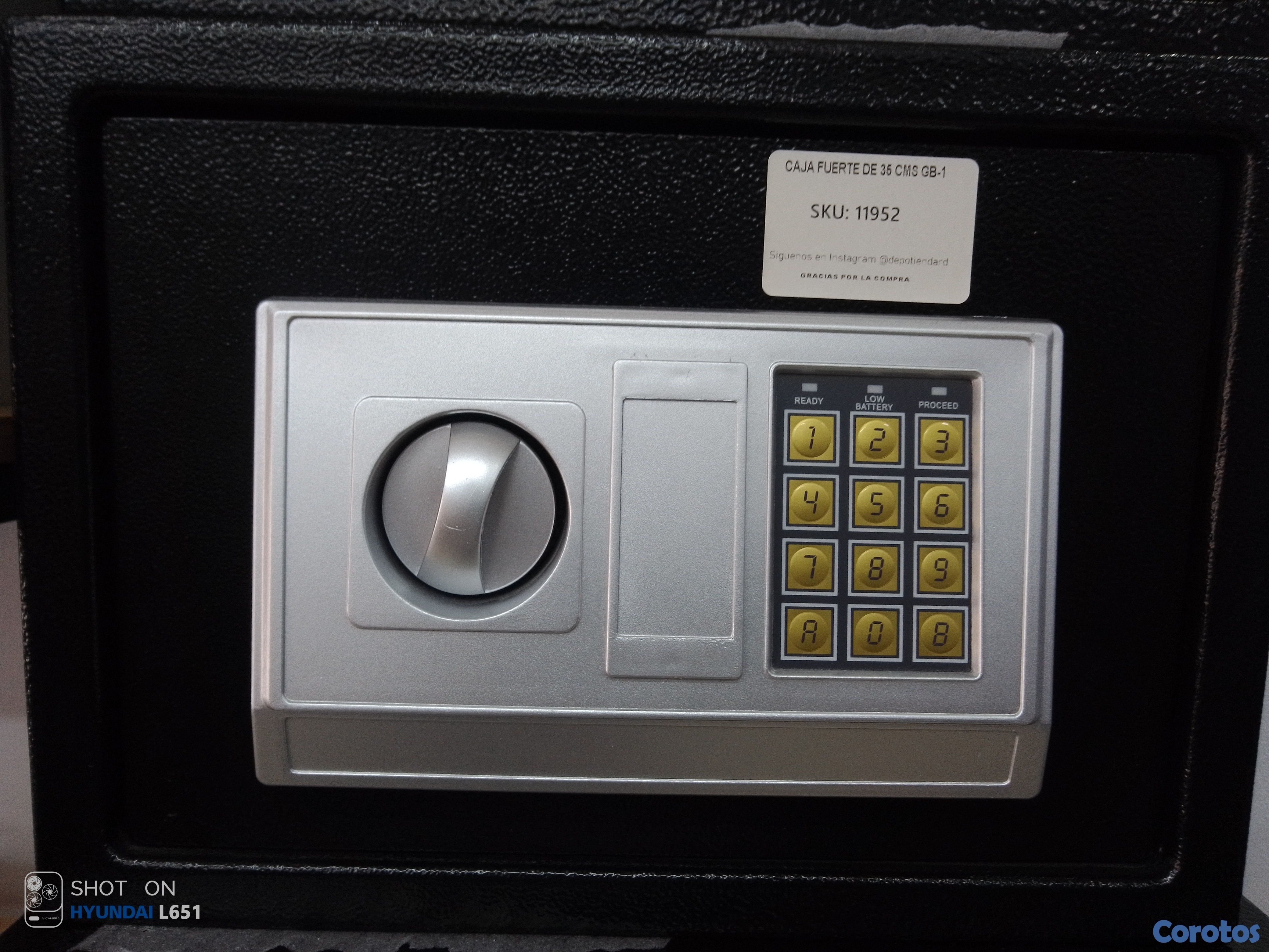 decoración y accesorios - Caja fuerte electrónica de pared GB-1 3