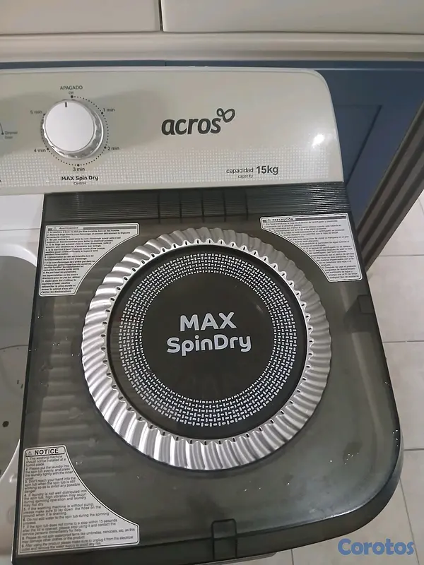 electrodomesticos - Lavadora 15 KG en excelente estado 2