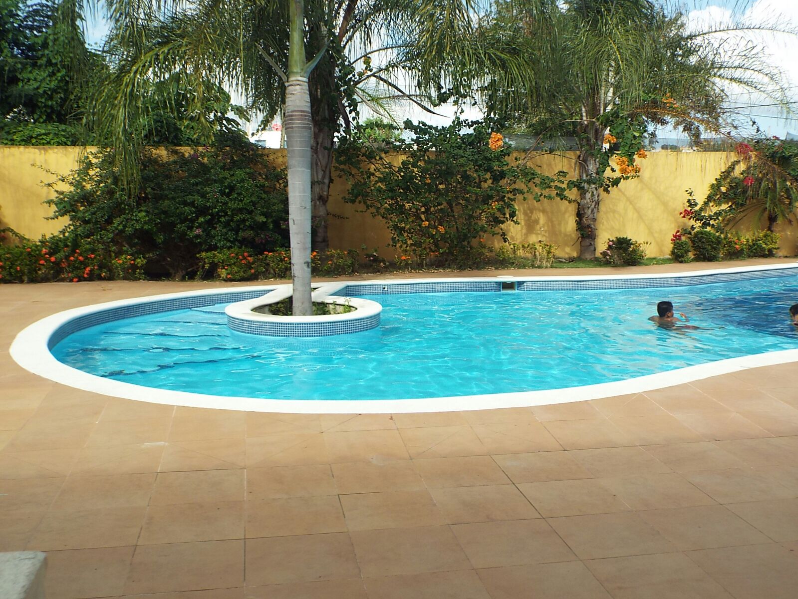 casas vacacionales y villas - Espacio con piscina para actividades