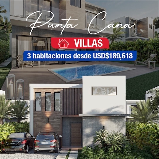 casas - Venta de villas independientes en Bavaro punta cana República Dominicana 