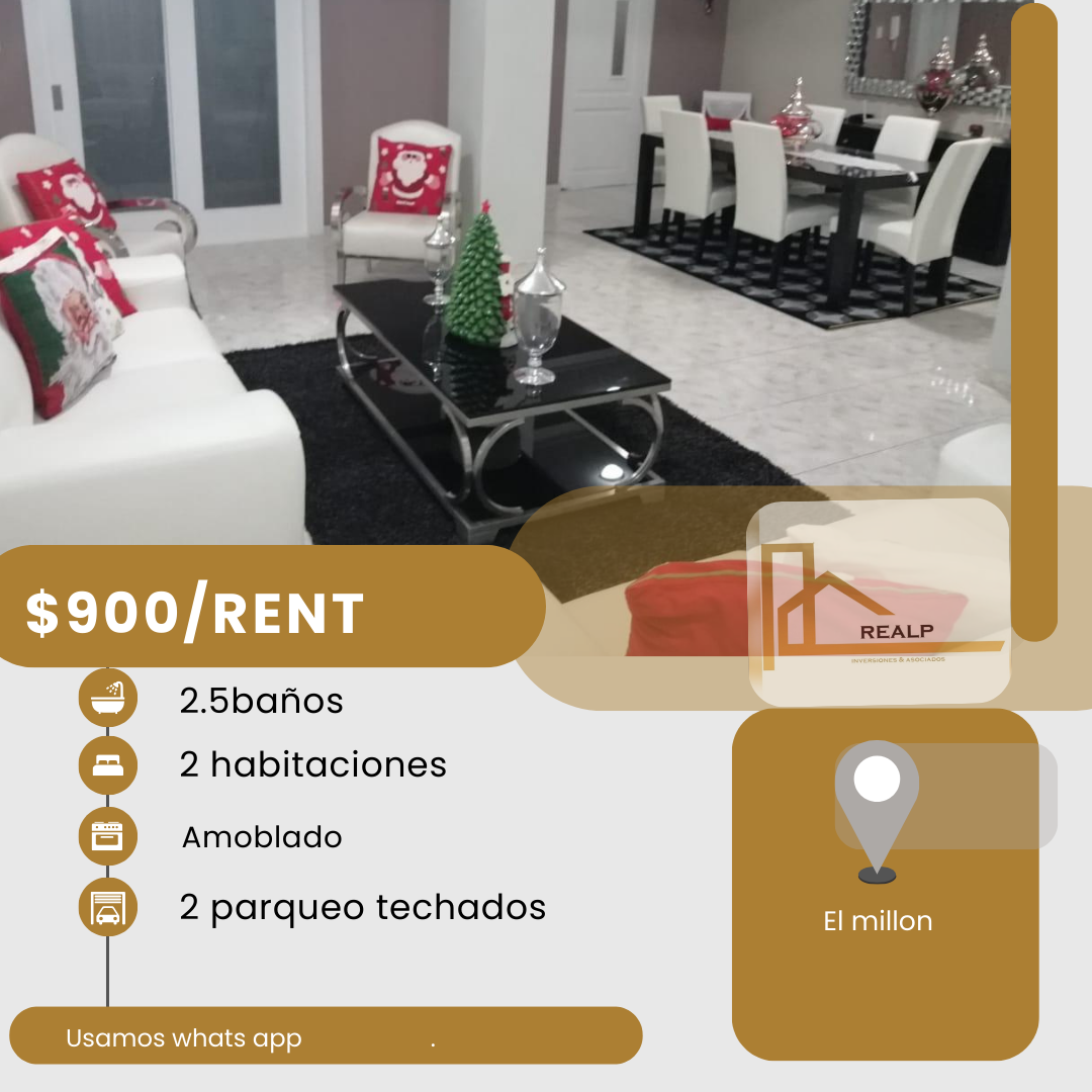 apartamentos - hermoso apartamento en una zona céntrica en el millon 
