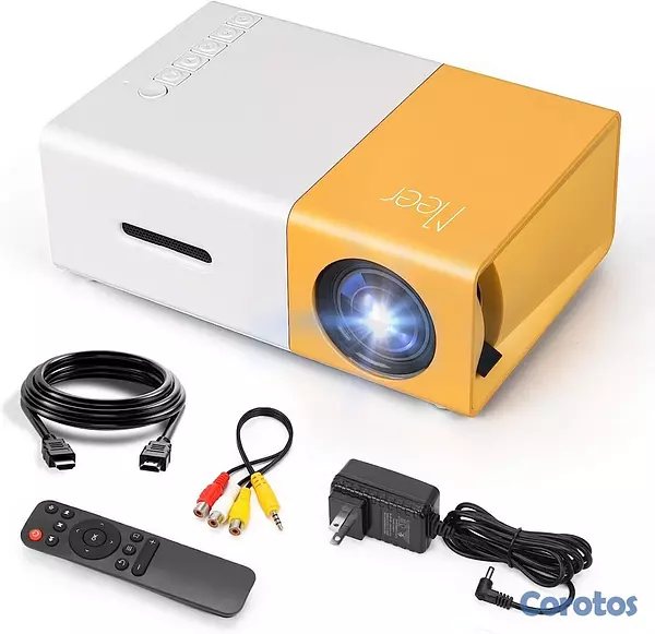 otros electronicos - Mini proyector,de película portátil, con control video beam, projector led 1