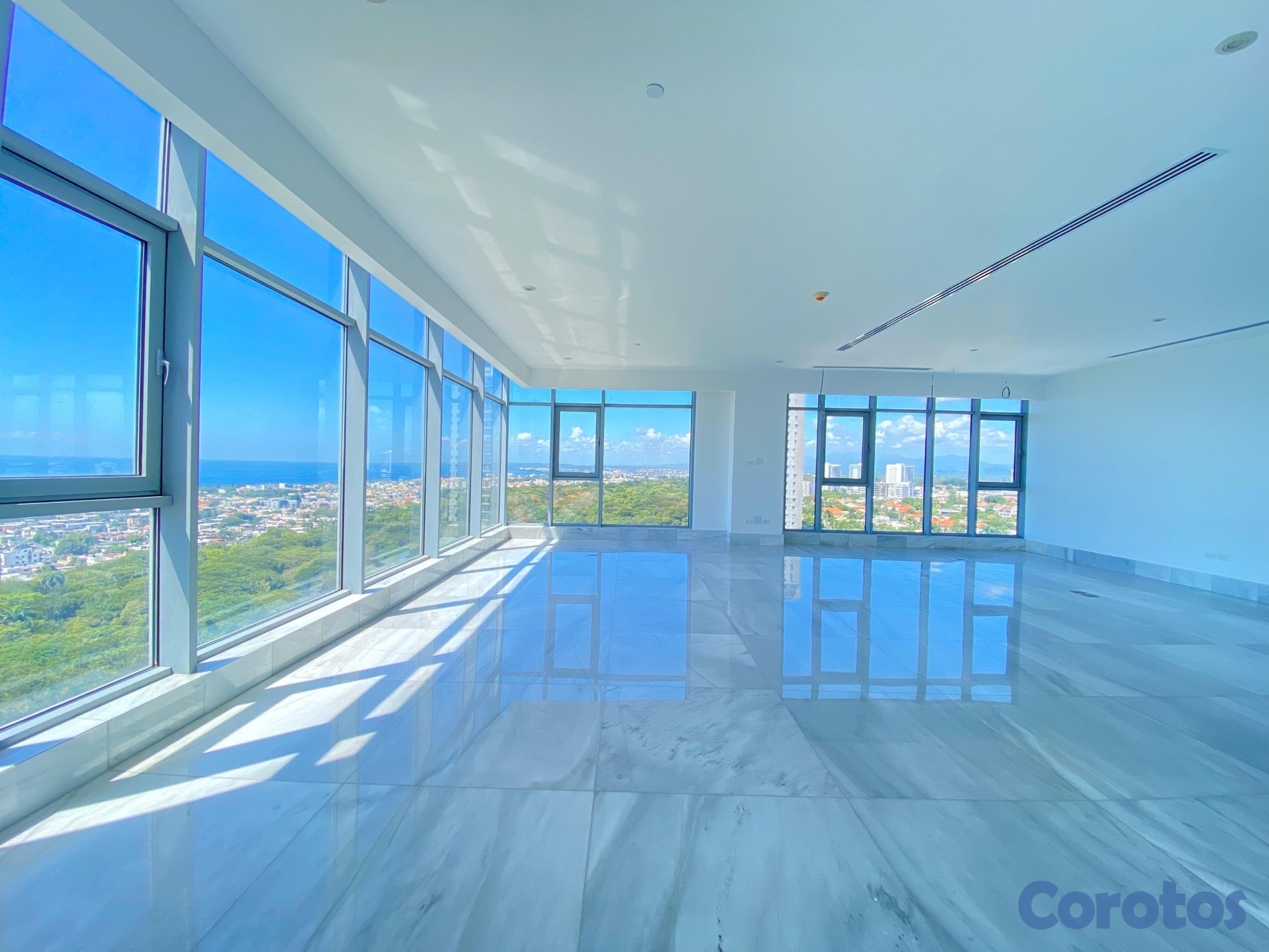 apartamentos - anacaona 27 piso alto de 4 habitaciones : ) torre mejor vista al mar :)  2