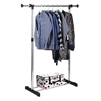 decoración y accesorios - Rack Tendedero de ropa Ajustable Liviano Portátil Paca 30 Kg  66 Libras COLGADOR 1