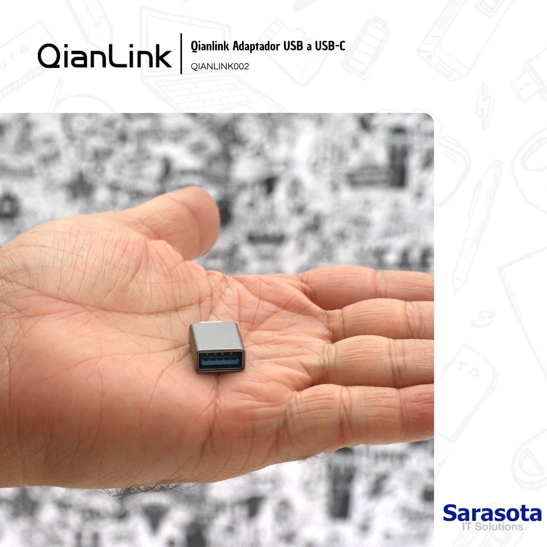 accesorios para electronica -  Adaptador USB a USB-C marca Qianlink