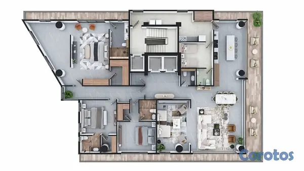 Proyectos - APARTAMENTOS EN VENTA EN EL SECTOR DE NACO Cod:PD6 9