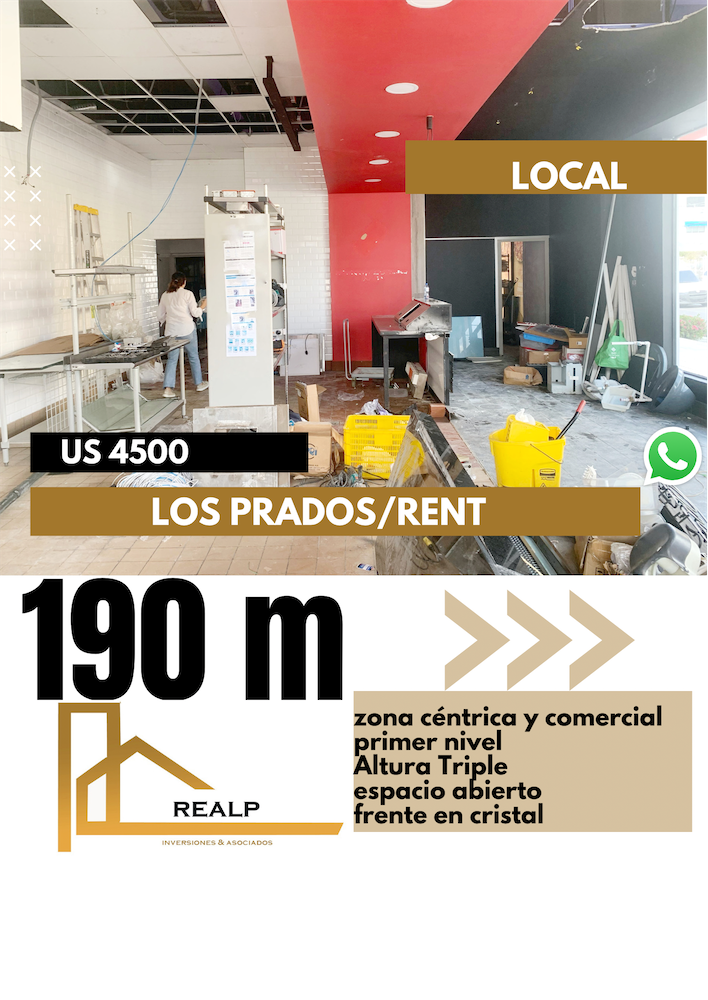 oficinas y locales comerciales - Local con triple altura céntrico y comercial 0