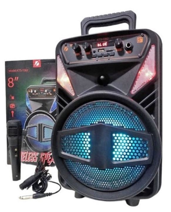 otros electronicos - Bocina inalambrica de 8 pulgadas kts-1562 0