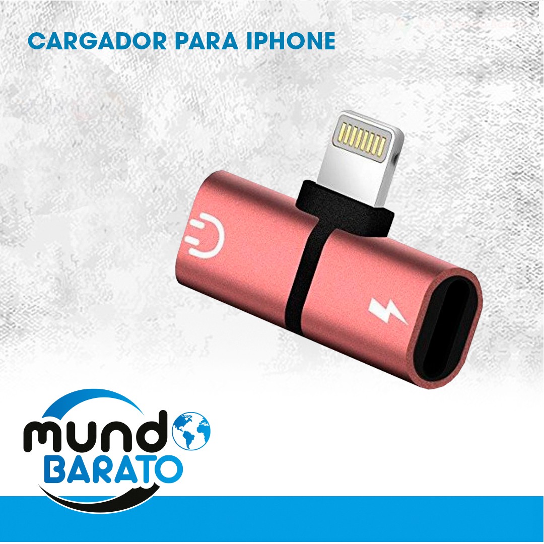 accesorios para electronica - Adaptador Para Audifonos Y Carga Simultanea iPhone 8 9 Y X 12 0