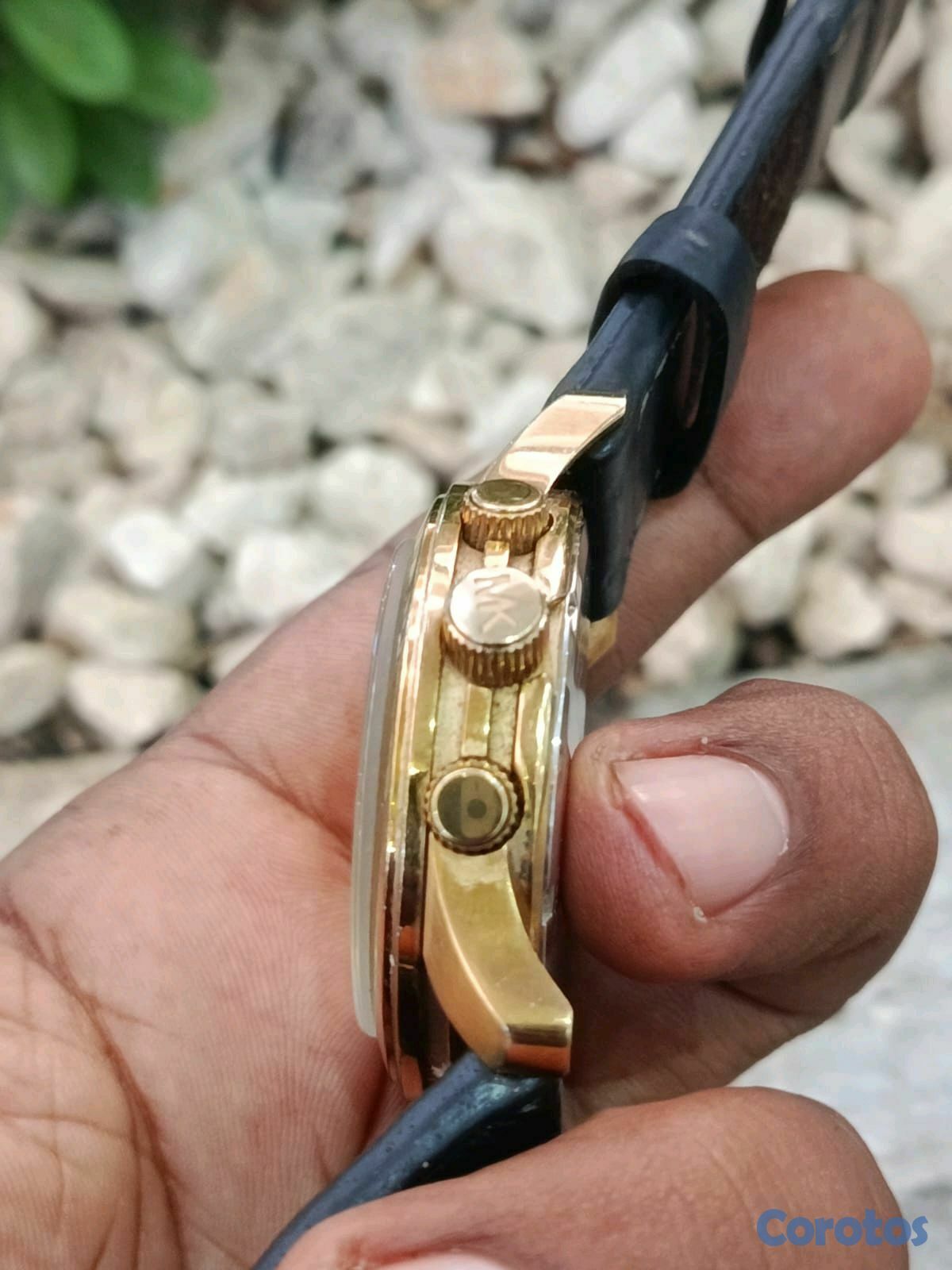 joyas, relojes y accesorios - Michael Kors americano cronografo acero elegante pulcera original (disponible) 2