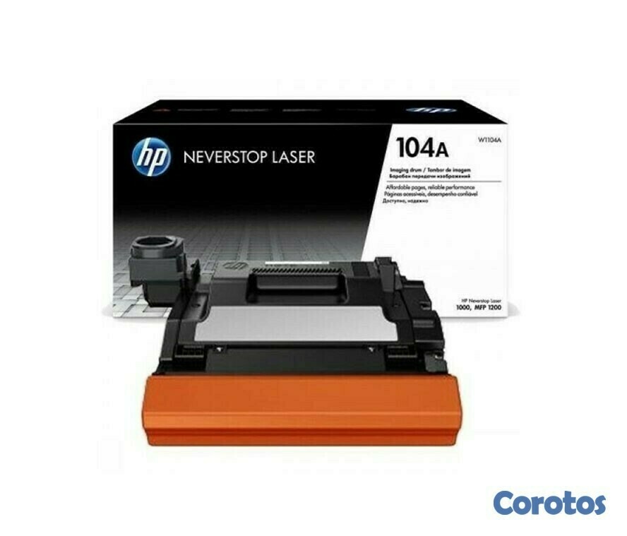 impresoras y scanners - ONER HP 104A - W1104A - TAMBOR DE IMAGEN - NEGRO - 20,000 PAGINAS  2