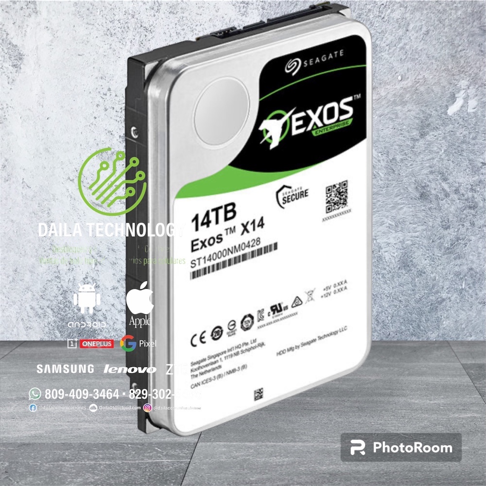 computadoras y laptops - Disco SATA 14TB  2