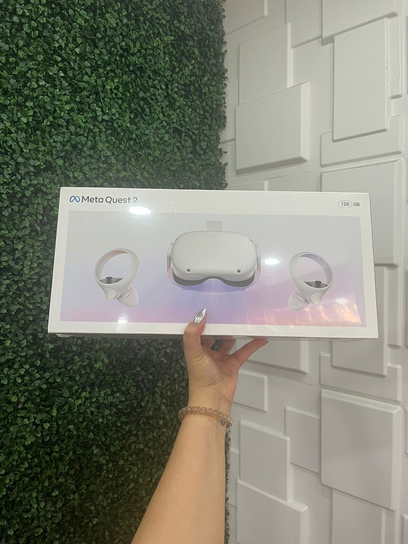 consolas y videojuegos - OCULUS QUEST 2 BLANCO 128GB NUEVO-SELLADO  0