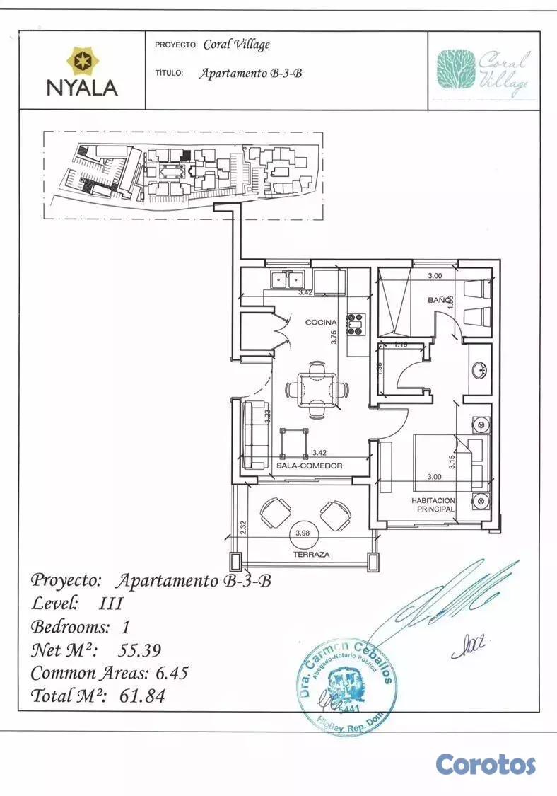 apartamentos - Bávaro en Los Corales,Coral Village - Apartamento de 1 habitación 8