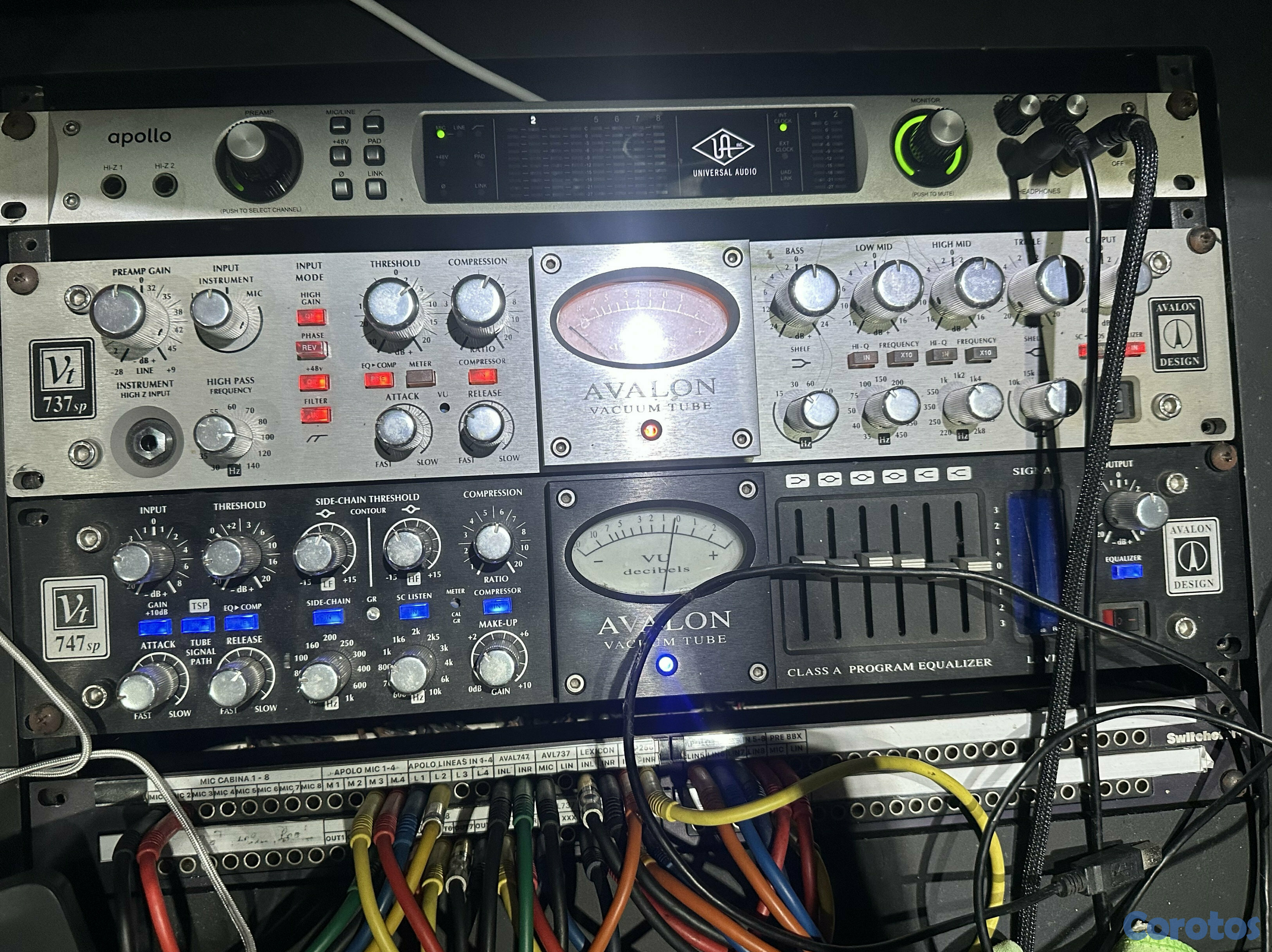 camaras y audio - Avalon VT-747SP – Compresor + EQ a Tubos (NEGOCIABLE) 5