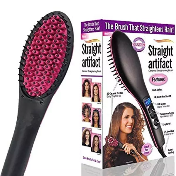 salud y belleza - Cepillo Alisador Secador Caliente Termico Profesional plancha
 7