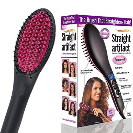salud y belleza - Cepillo Alisador Secador Caliente Termico Profesional plancha
 6