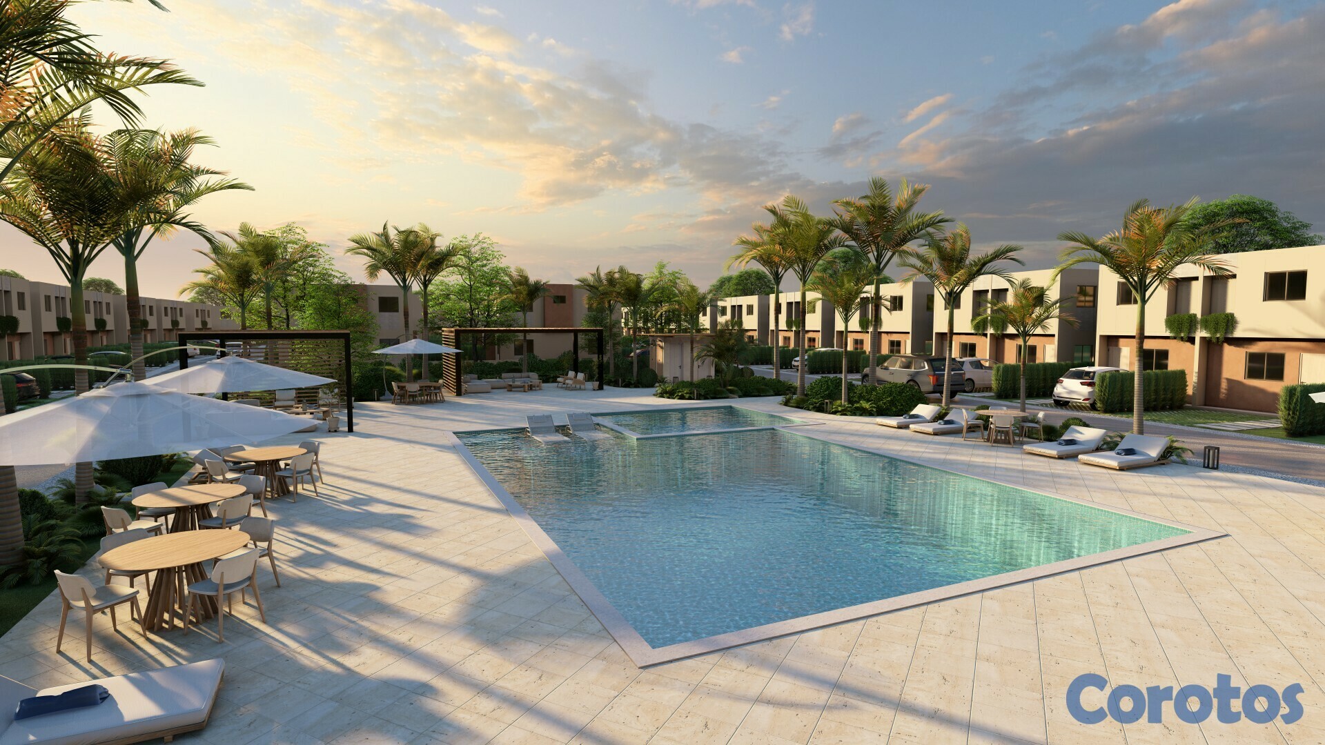 casas vacacionales y villas - Townhouse en Macao Listos 2026 c/Area Social, Pisc 2