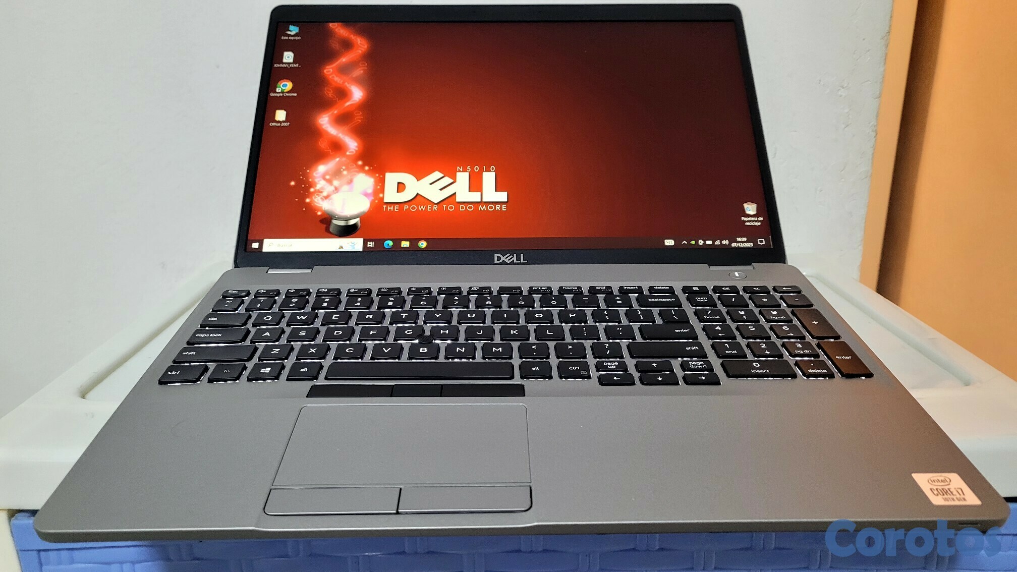computadoras y laptops - Dell Gamer 17 Pulg Core i7 10th Gen Ram 16gb ddr4 Disco SSD Nvidea 10GB 1