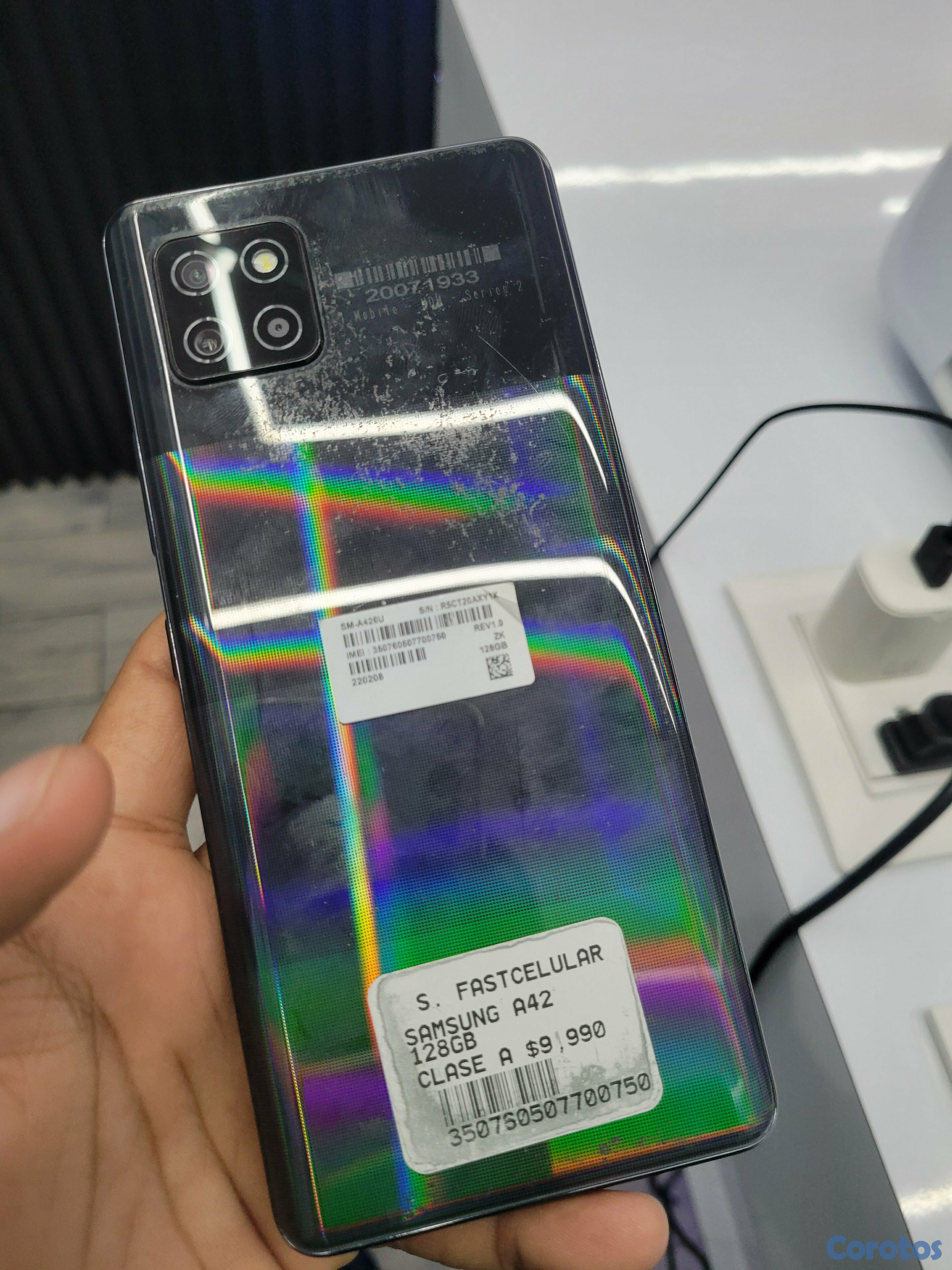 celulares y tabletas - samsung A42 128gb 