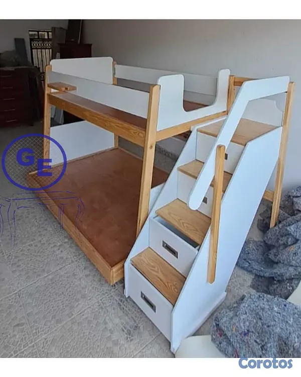 muebles - Camarote infantil con area de juego  4