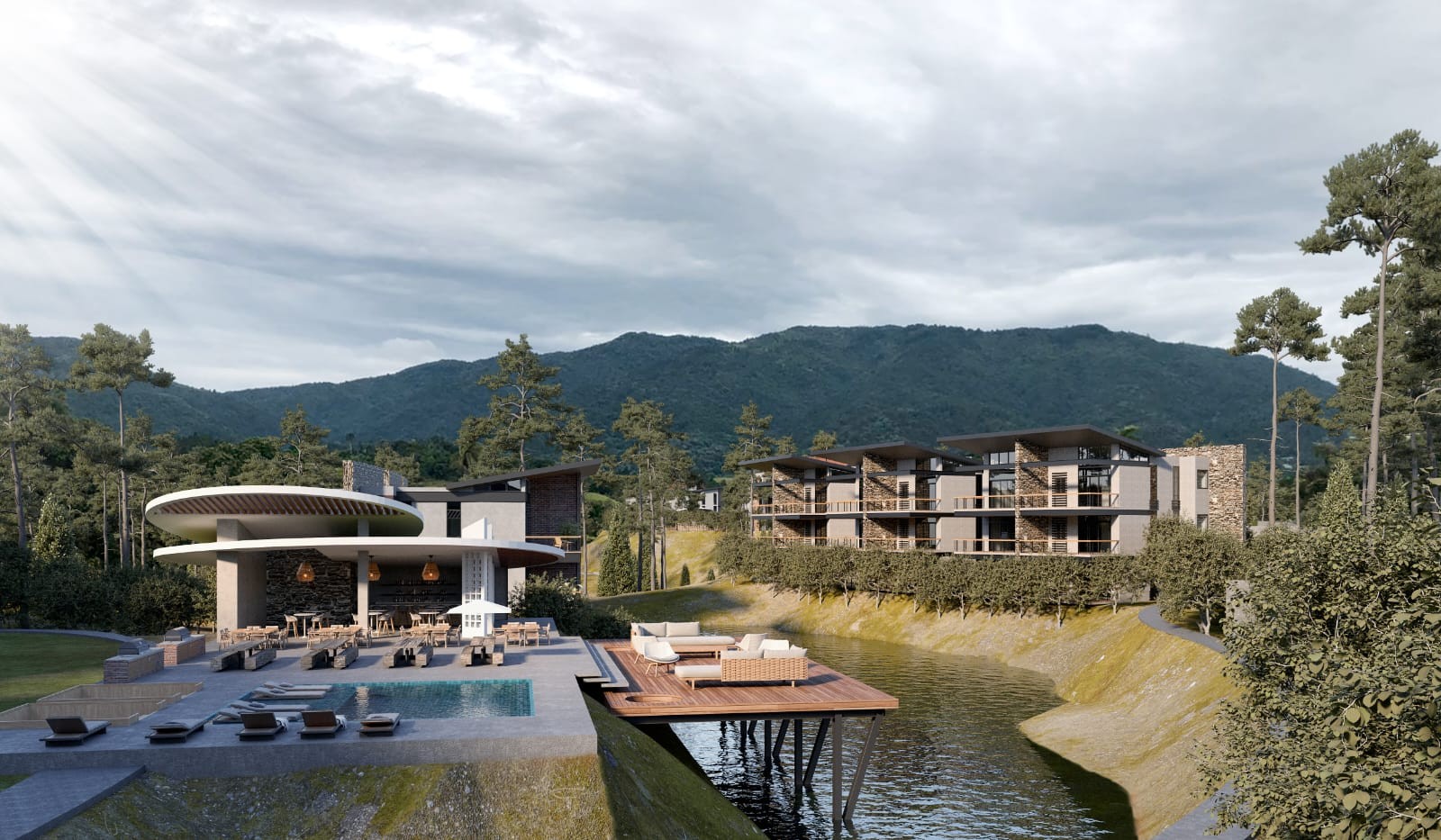 casas vacacionales y villas - Exclusivo Complejo de Apartamentos de LujoUbicado en Proyecto Cerrado, Jarabaco 3