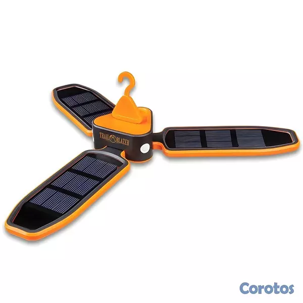 herramientas, jardines y exterior - Linterna Solar LED Plegable – Camping, Senderismo, 7