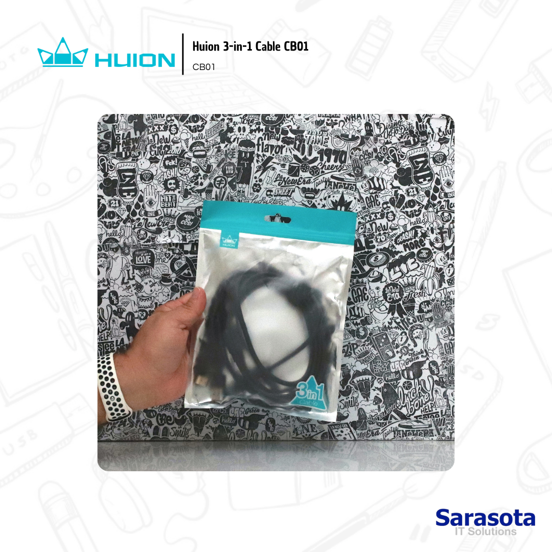 accesorios para electronica - Huion 3-in-1 Cable CB01, CB01 1