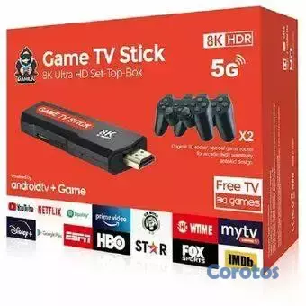 consolas y videojuegos - Q9 USB 2,0 sistema Dual Game Stick 8K consola de v 2
