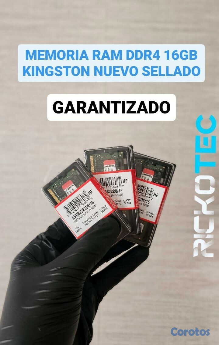 computadoras y laptops - MEMORIA RAM DDR4 16GB PARA LAPTOP NUEVO 2
