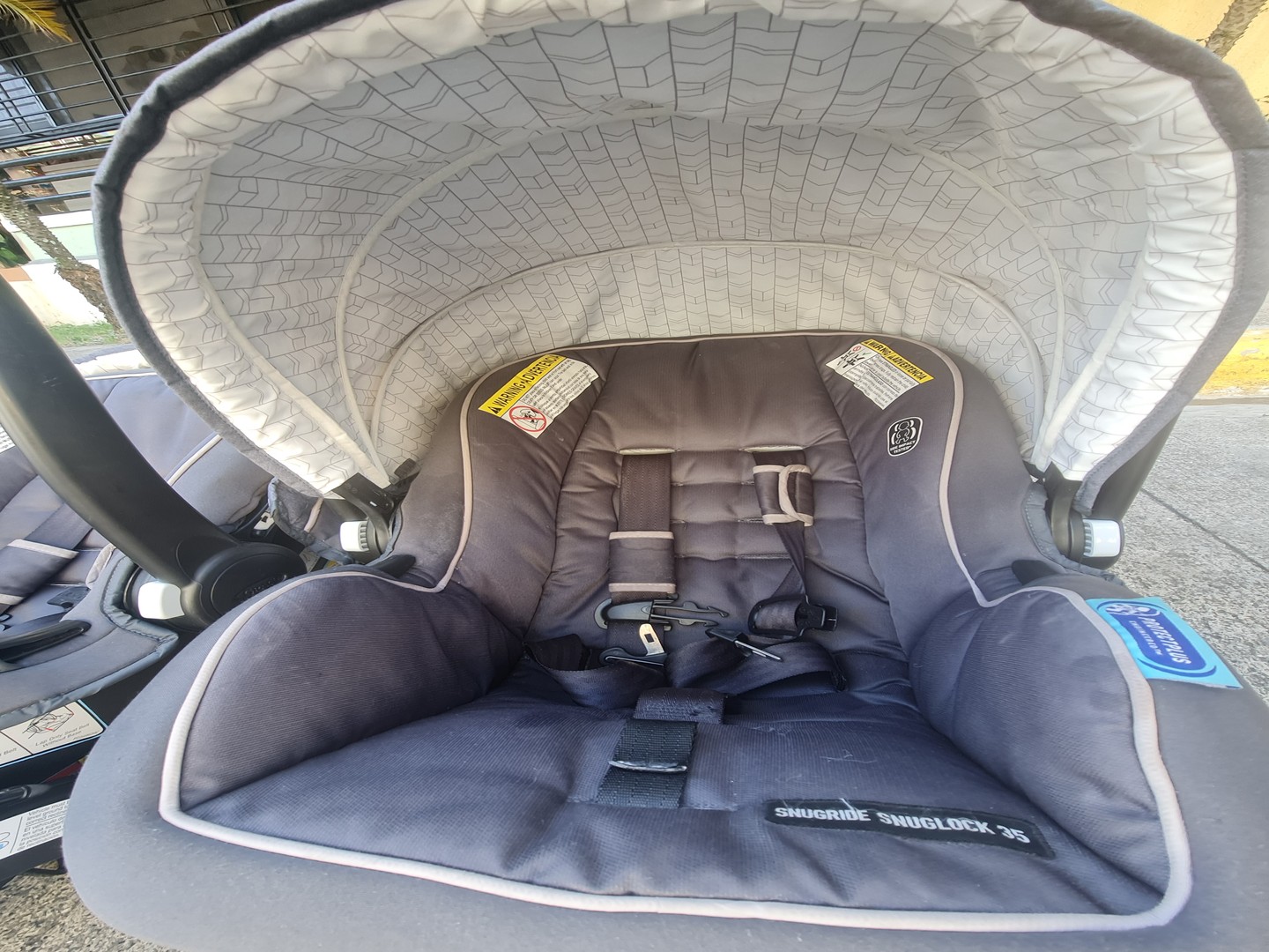 coches y sillas - EL MEJOR Car seat / Asiento de carro para bebes Graco Snugride Snuglock 65  5