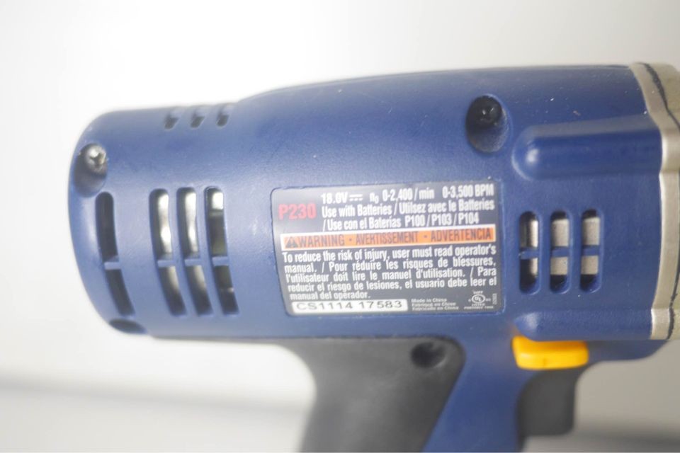 herramientas, jardines y exterior - TALADRO RYOBI sin cable de 18 voltios 1/4" de impacto P230 Sin Cargador 3