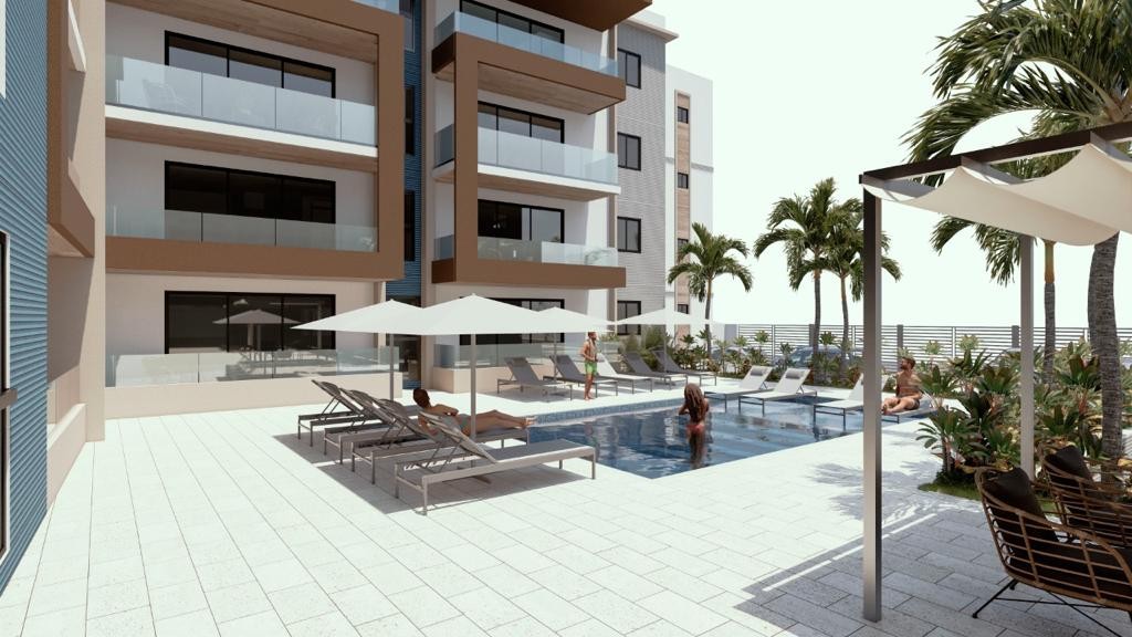 apartamentos - Apartamento Terraza Azul En Boca Chica  6