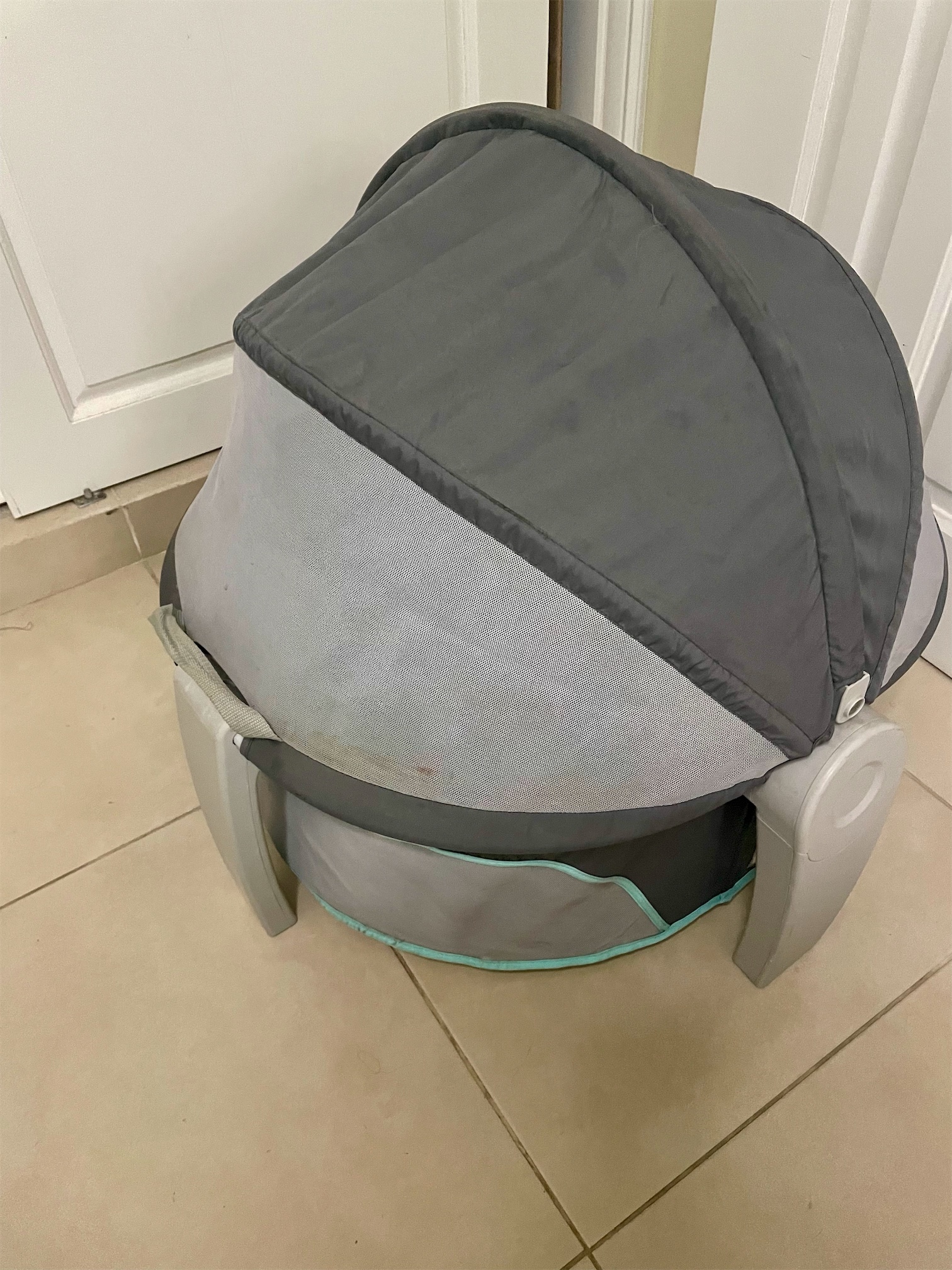 coches y sillas - Corral portátil con colchoneta y mosquitero para bebés hasta 1 Año.   0