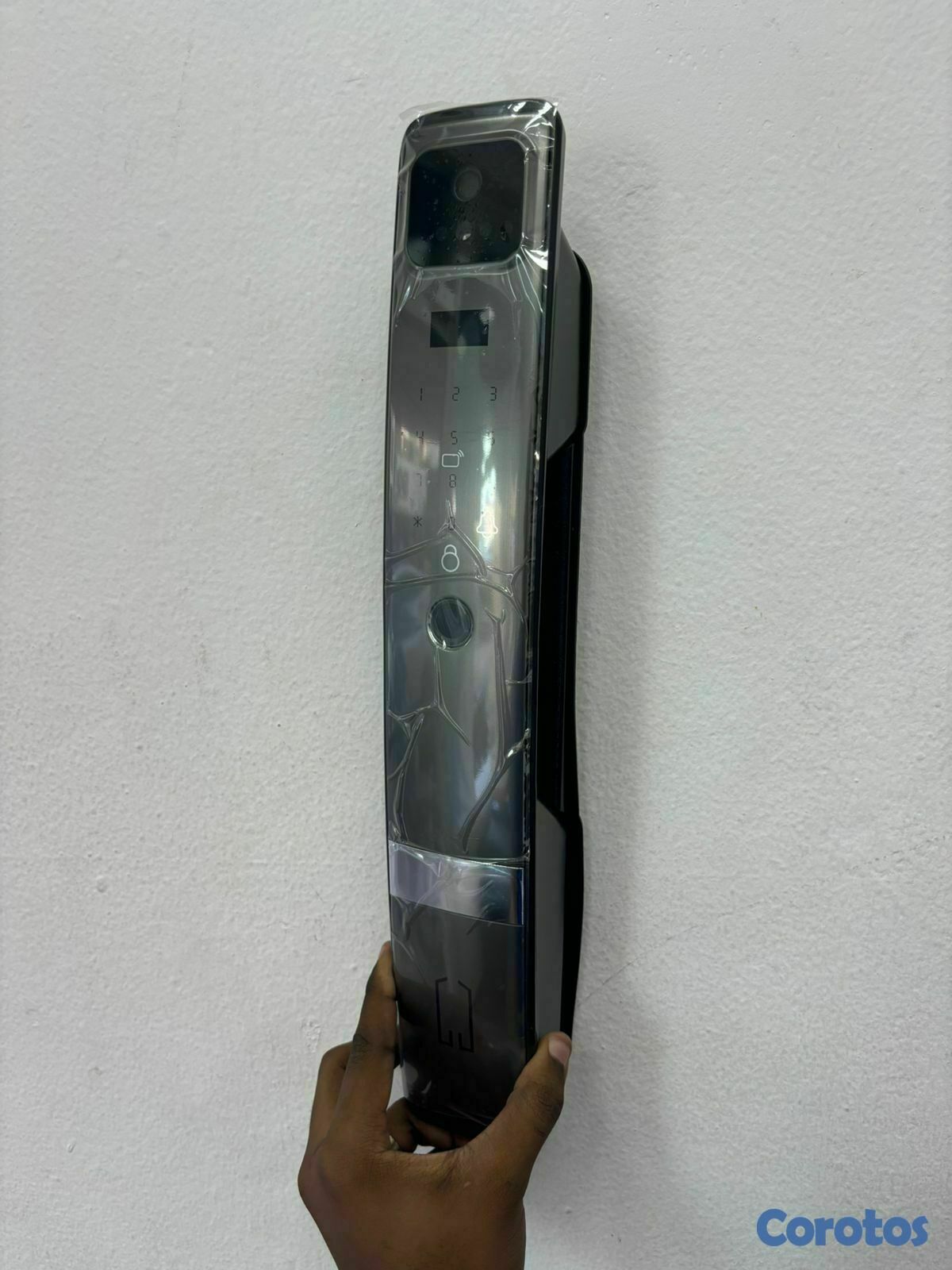 decoración y accesorios - Cerradura smart desbloqueo con huella codigo llave 4