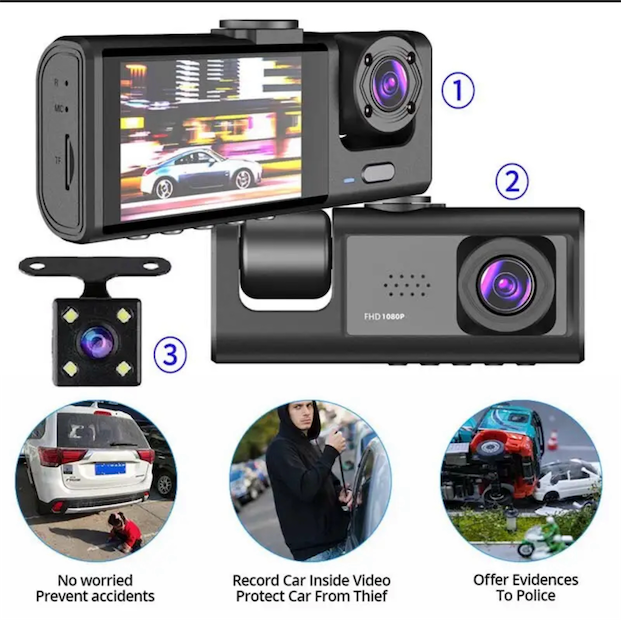 otros electronicos - dual camara para vehículo 🚗  3