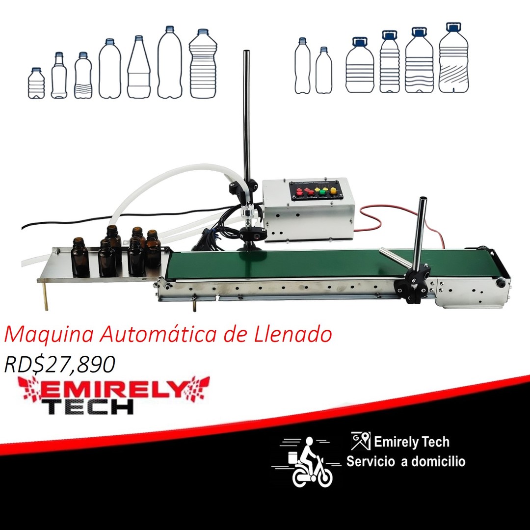 equipos profesionales - Maquina llenadora Embotelladora Envasadora Automatica de liquidos y bebida