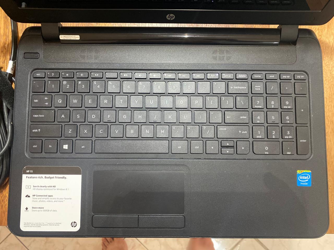 computadoras y laptops - Laptop HP Modelo 15-F039WN - Usada  5
