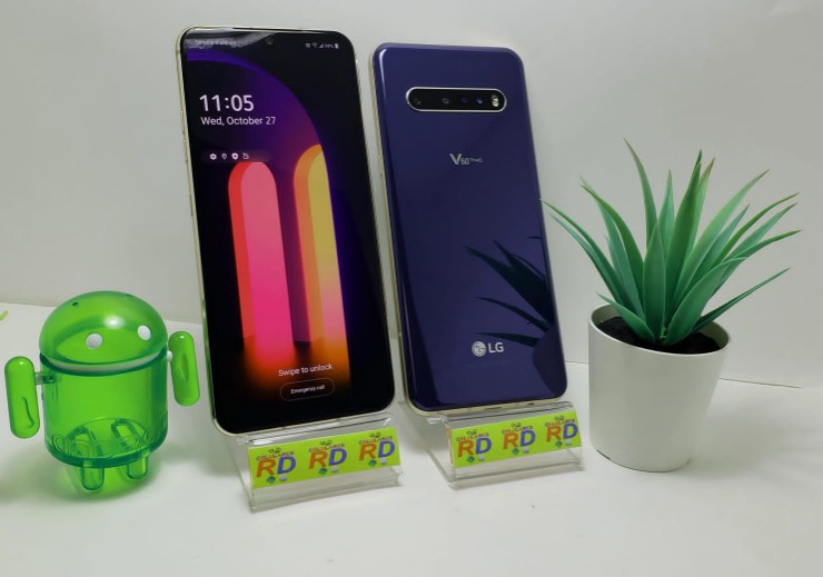 celulares y tabletas - LG V60 THINQ 5G 128GB  6,8 PULGADAS CAMARA DE  64MP DESBLOQUEADO