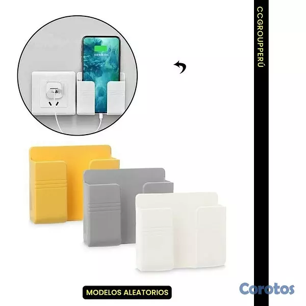 decoración y accesorios - SOPORTE PARA TELEFONO Y OBJETO DE PARED 3
