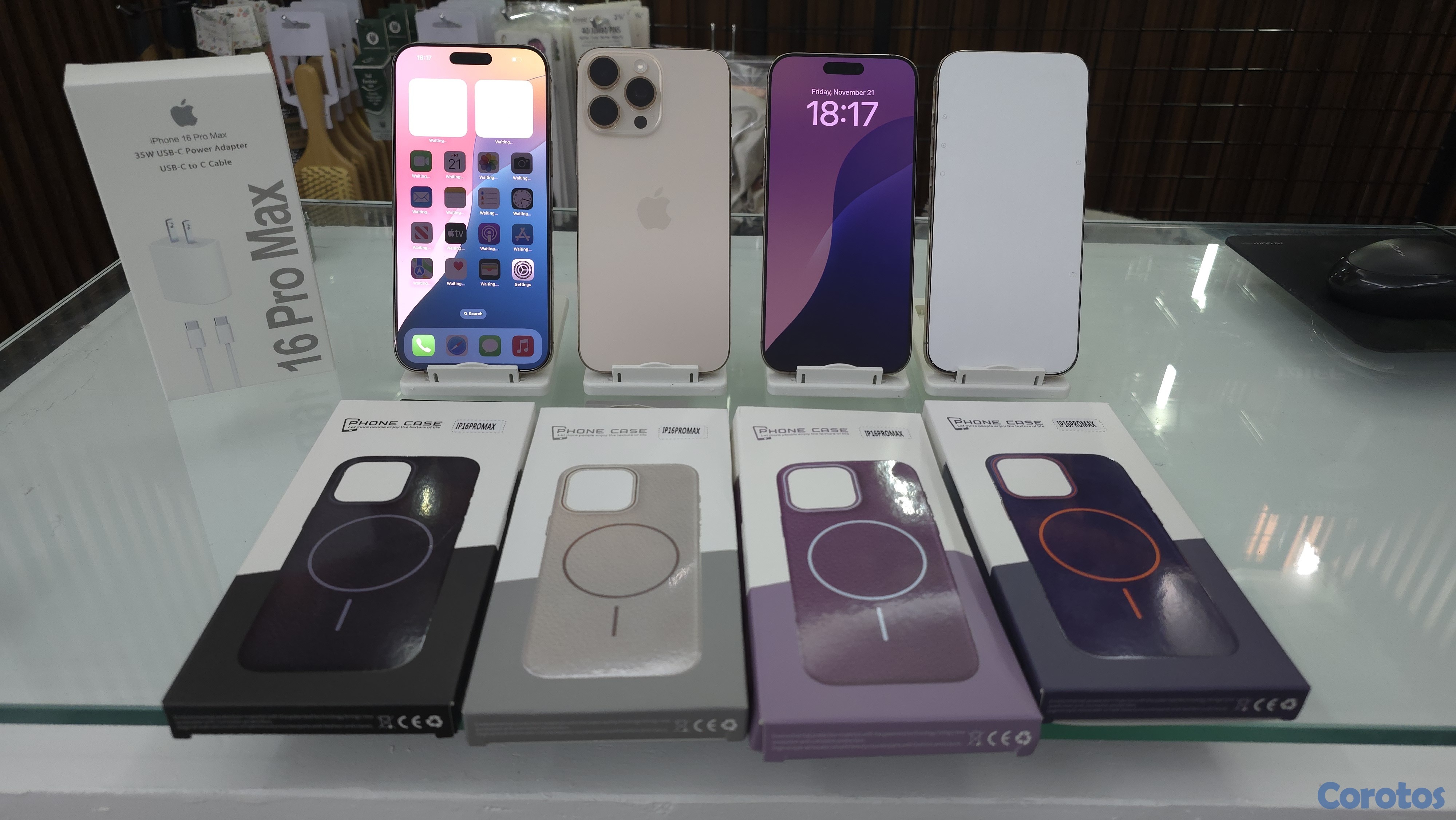 celulares y tabletas - iPhone 16 Pro Max 256GB Desert factory Clean Full 2