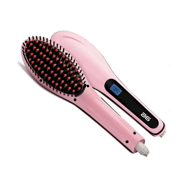salud y belleza - Cepillo Alisador Secador Caliente Termico Profesional plancha
 4
